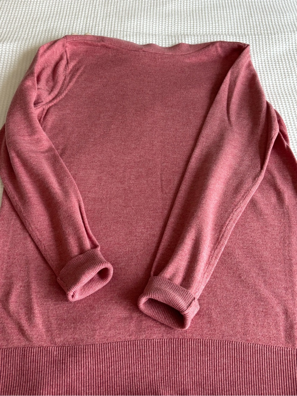LOFT Crewneck Sweater in Dusty Rose